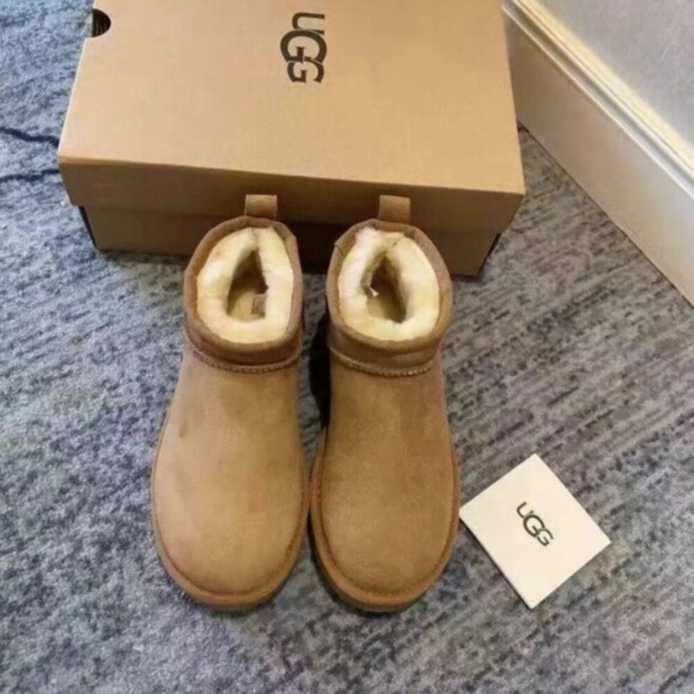 UGG Classic Ultra Mini Water-Resistant Booties Women's - Picture 4 of 7